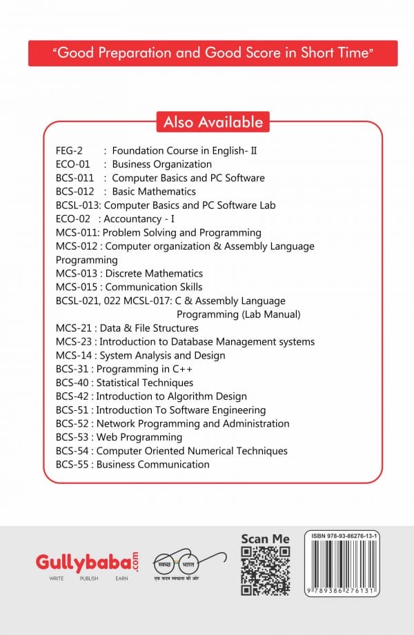 IGNOU BCS-53 - Web Programming, Latest Help Book Edition