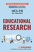 IGNOU MES-16 - Educational Research, Latest Help Book Edition IGNOU MES-16 - Educational Research, Latest Help Book Edition