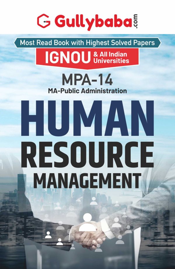 IGNOU MPA-14 - Human Resource Management, Latest Help Book Edition IGNOU MPA-14 - Human Resource Management, Latest Help Book Edition
