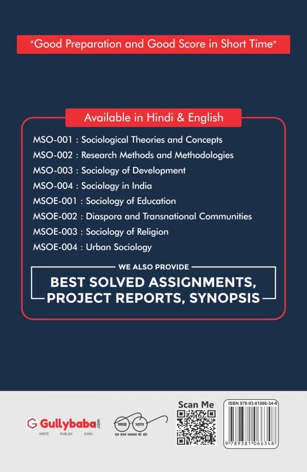 IGNOU MSO-02 - Research Methods and Methodologies, Latest Help Book Edition IGNOU MSO-02 - Research Methods and Methodologies, Latest Help Book Edition